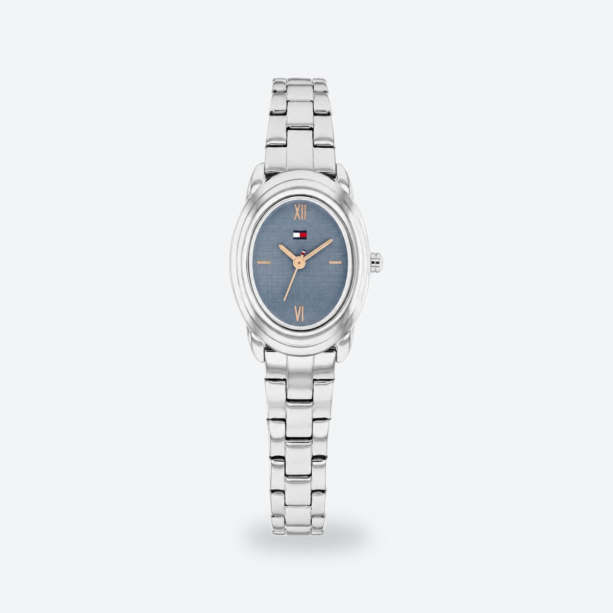 Women's 27x19.7mm Blue Dial Watch, Blue dial / Silver-tone