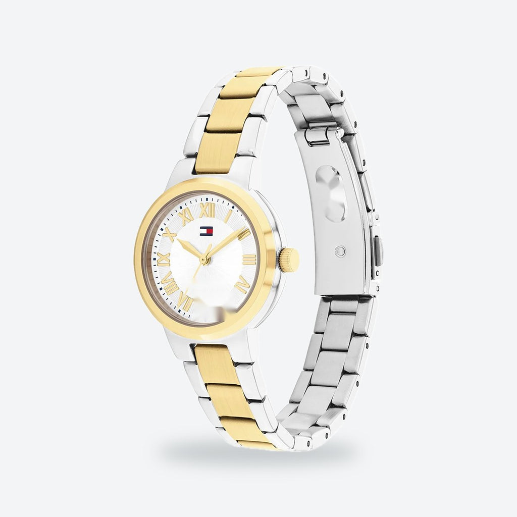 Women's 28mm White Dial Watch, Steel Bracelet, Style 2, view 4