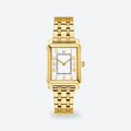 Women's 25mm White Dial Watch, White dial / Gold-tone