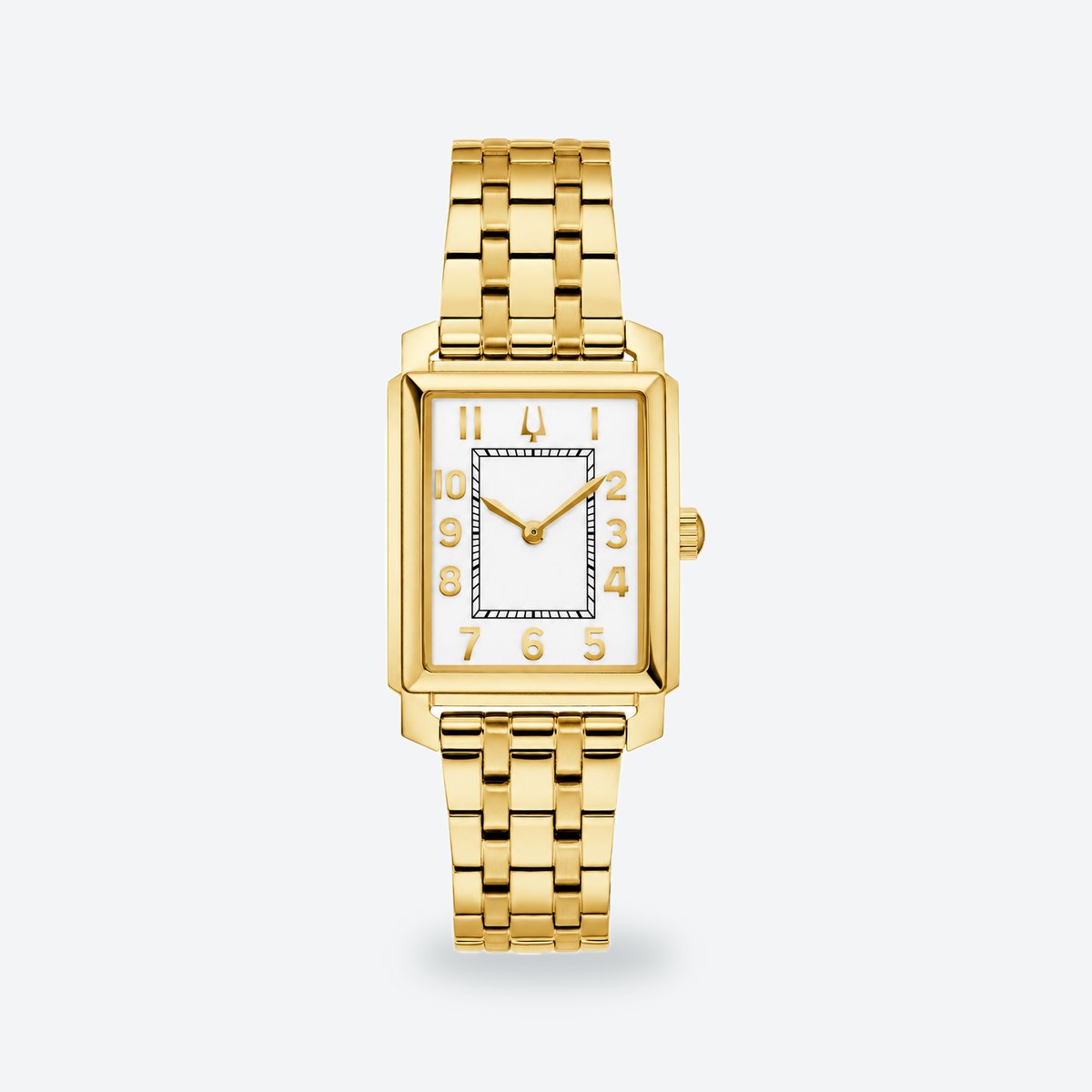 Women's 25mm White Dial Watch, White dial / Gold-tone
