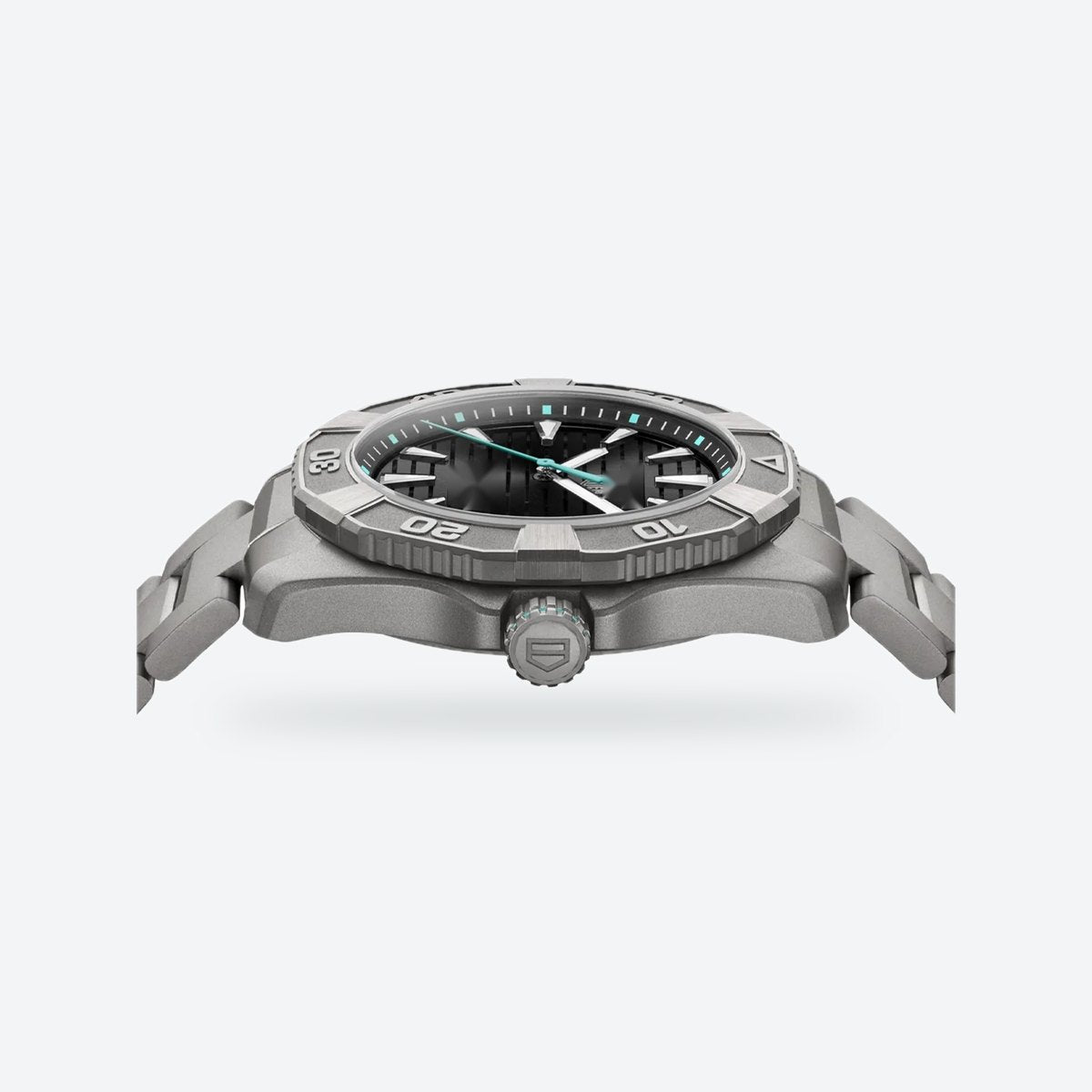 Men's 40mm Black Dial Watch, view 4