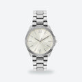 Women's 36mm Ivory Dial Watch, Ivory dial / Silver-tone