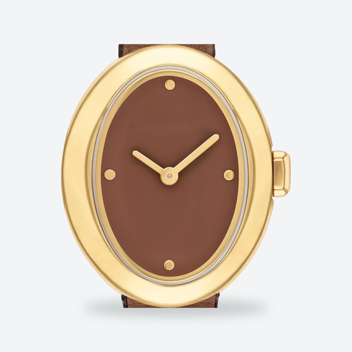 Women's 22mm Brown Dial Watch, view 3