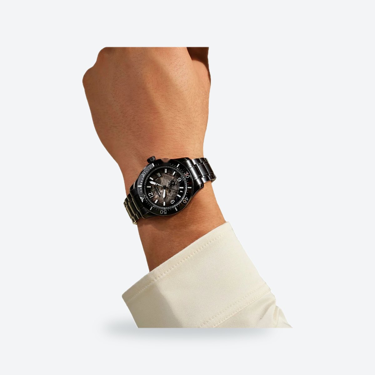 Men's 41mm Black Dial Automatic Watch, view 2