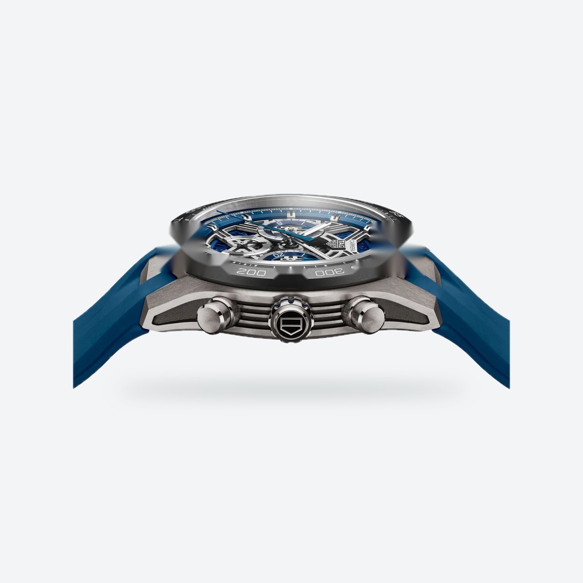 Men's 44mm Blue Dial Automatic Watch, view 4