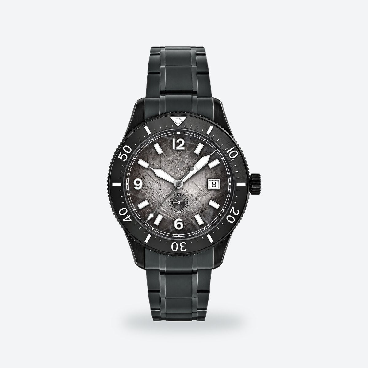 Men's 41mm Black Dial Automatic Watch, photo