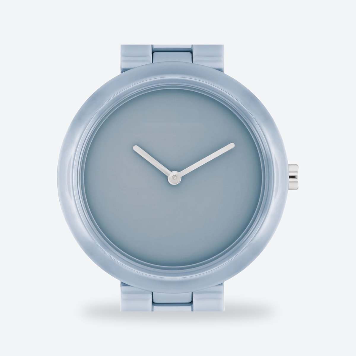 Women's 34mm Blue Dial Watch, Steel Bracelet, Style 2, view 2