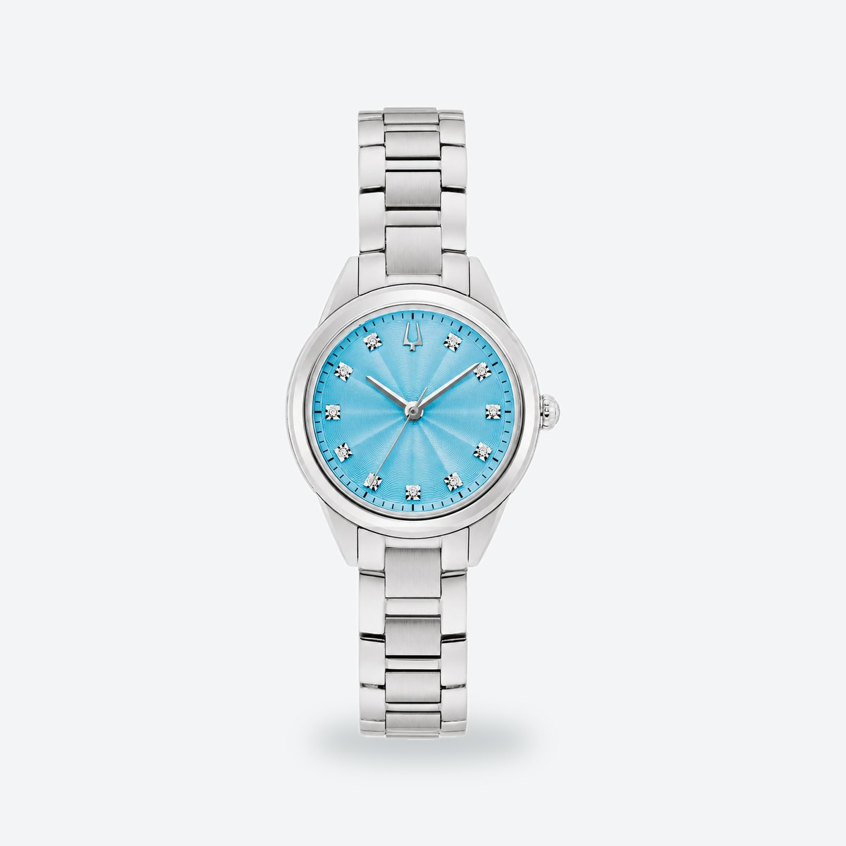 Women's 28mm Blue Dial Watch, Blue dial / Silver-tone