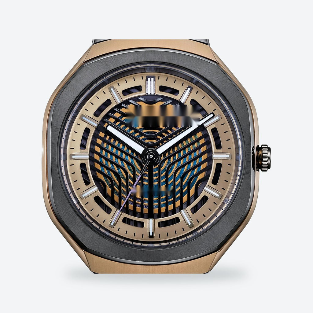 Men's 39mm Gold Dial Watch, view 3