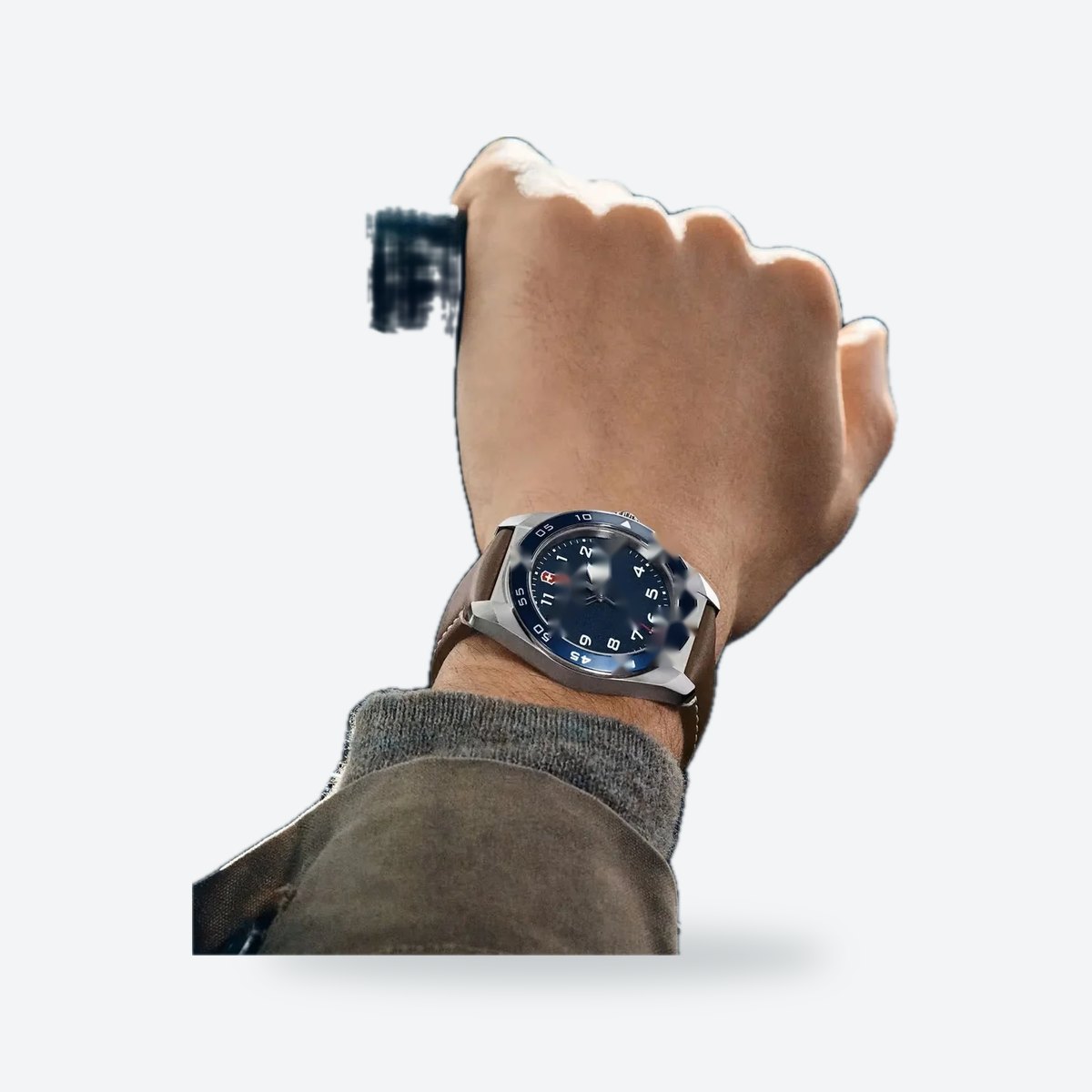 Men's 42mm Blue Dial Watch, view 7