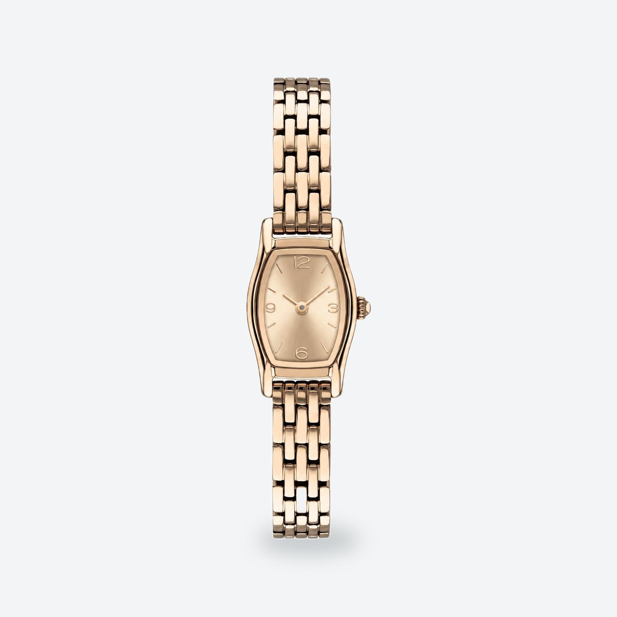 Women's 15x25mm Gold Dial Watch, Rose gold dial / Rose gold-tone