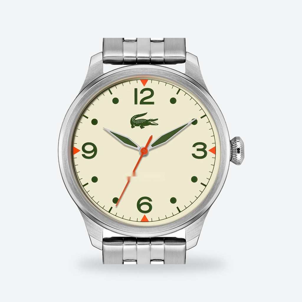Men's 42mm Beige Dial Watch, view 2