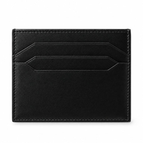 Black Leather Card Holder, view 1