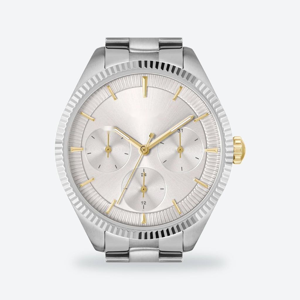 Women's 34mm Silver Dial Watch, Steel Bracelet, view 2