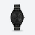 Men's 37mm White Dial Watch, White dial / Black