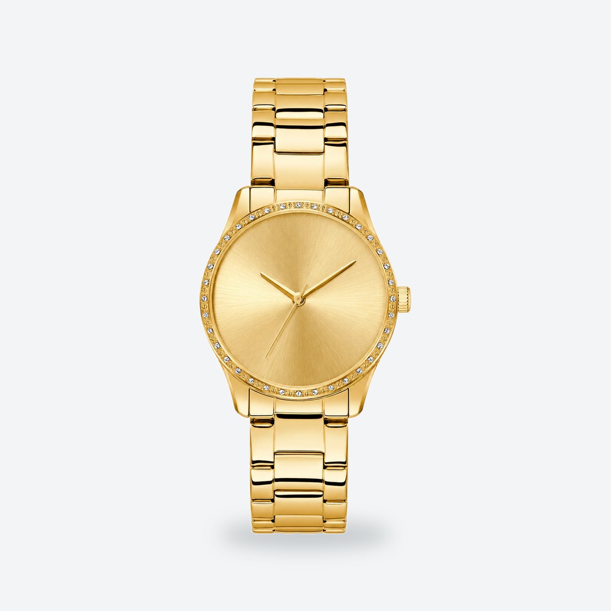 Women's 36mm Gold Dial Watch, Steel Bracelet, Gold-Tone, Style 2, photo