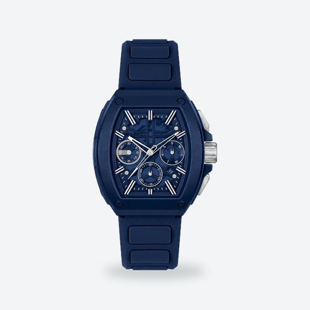 Men's 42x47mm Green Dial Watch, Blue dial / Blue