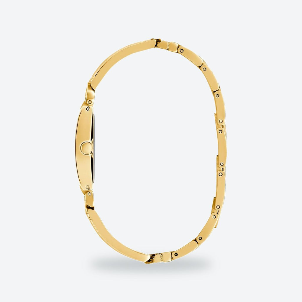 Women's 24mm Gold Dial Watch, Steel Bracelet, view 3