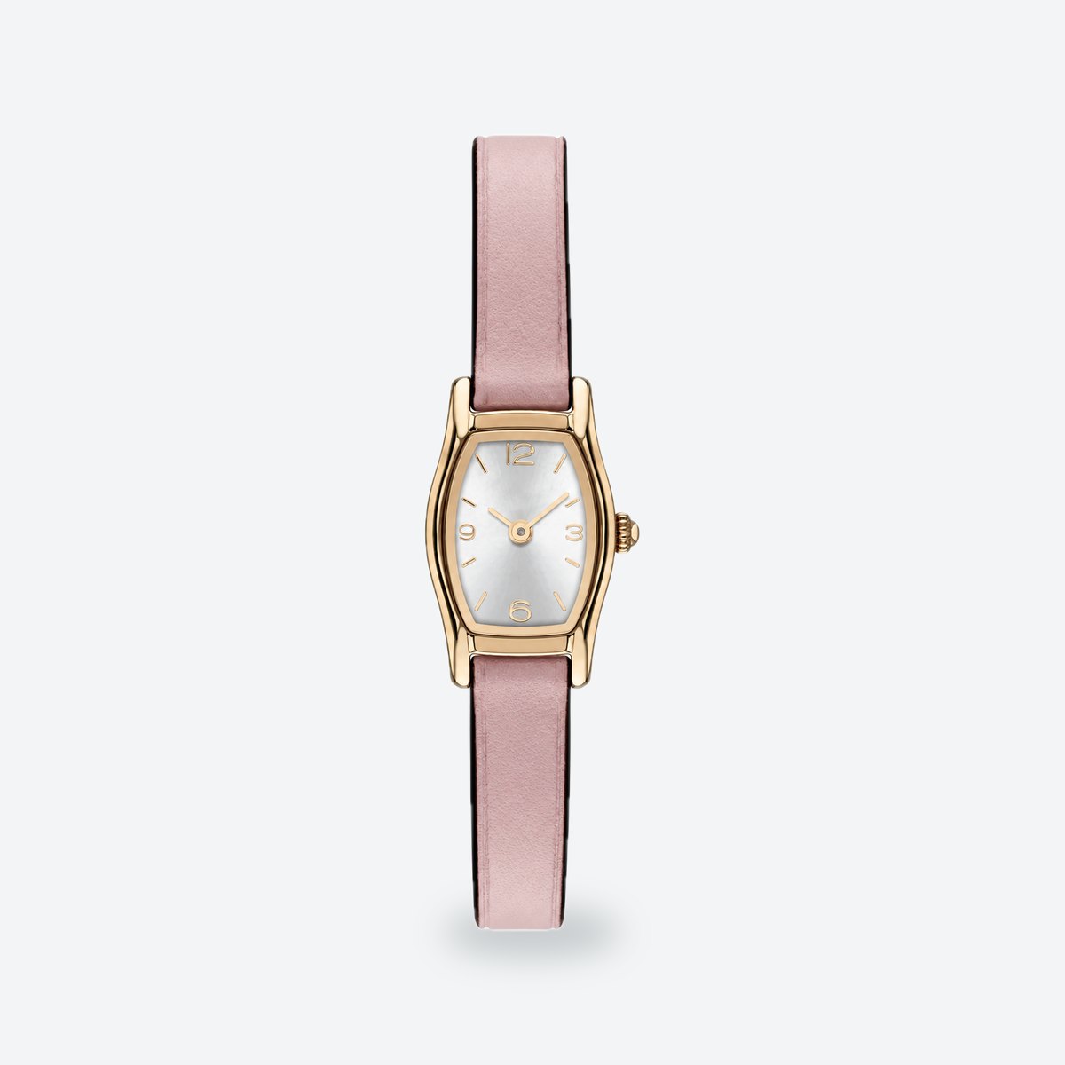 Women's 15x25mm Silver Dial Watch, Silver dial / Pink