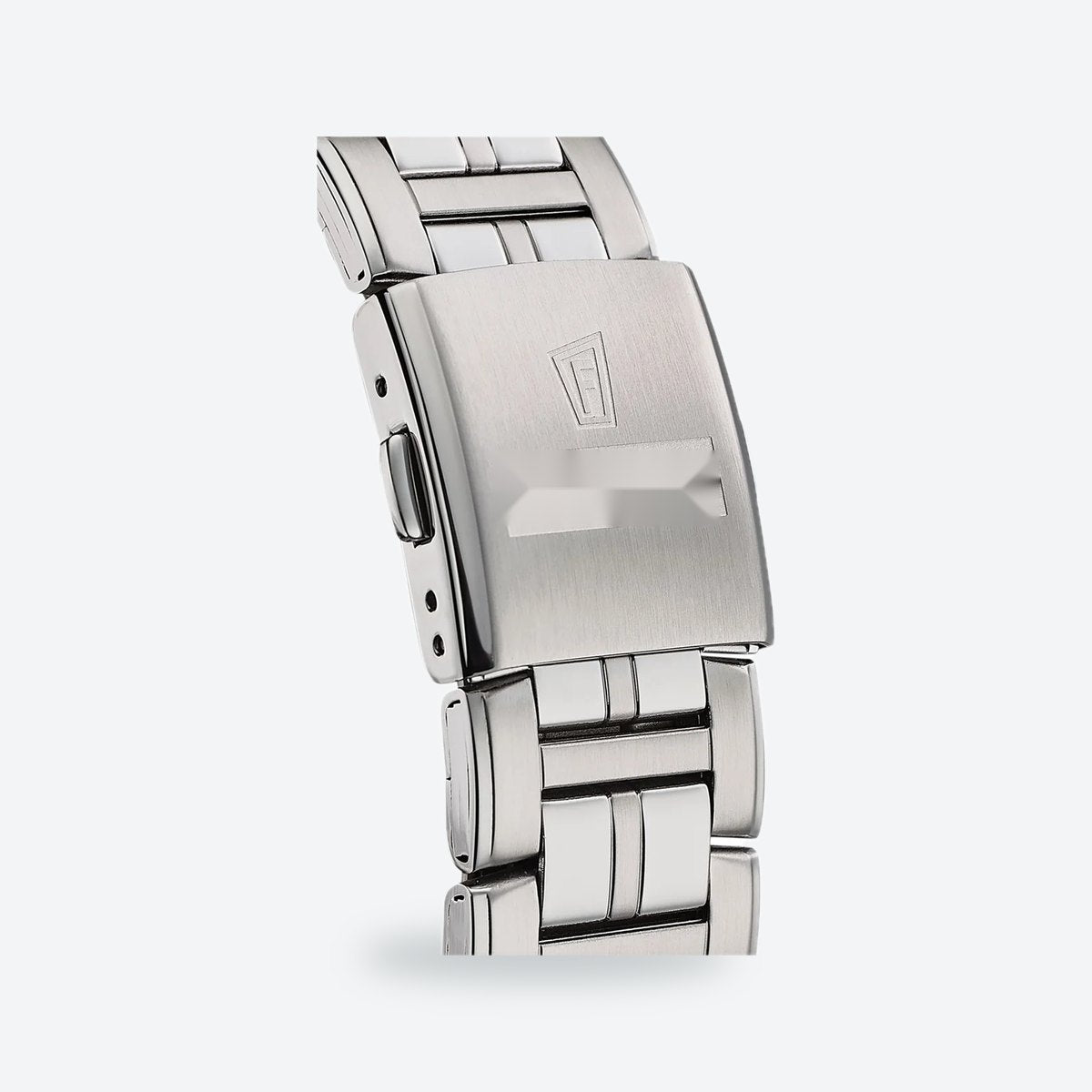 Men's 43mm Blue Dial Watch, Steel Bracelet, Silver-Tone, view 4