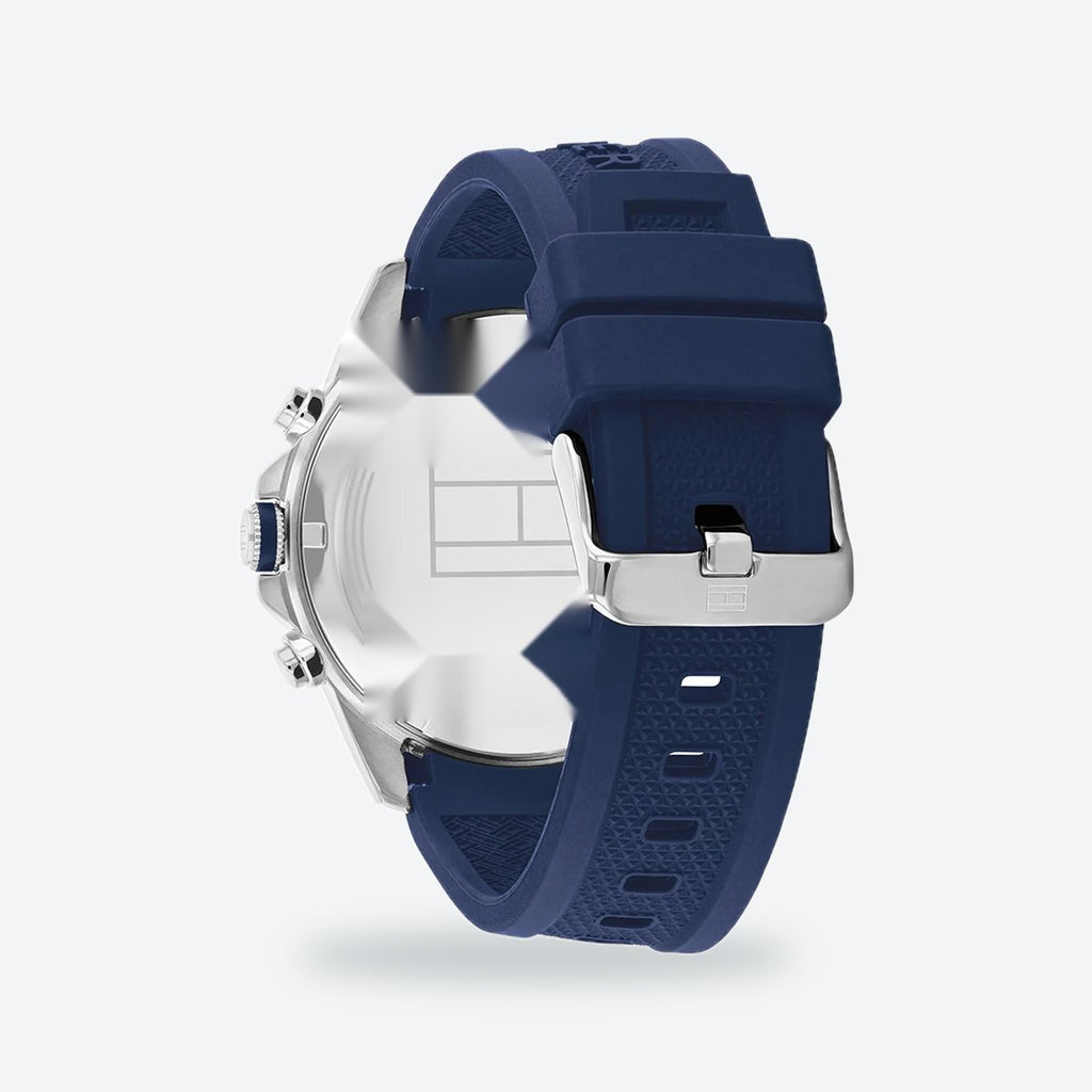 Men's 46mm Blue Dial Watch, view 4