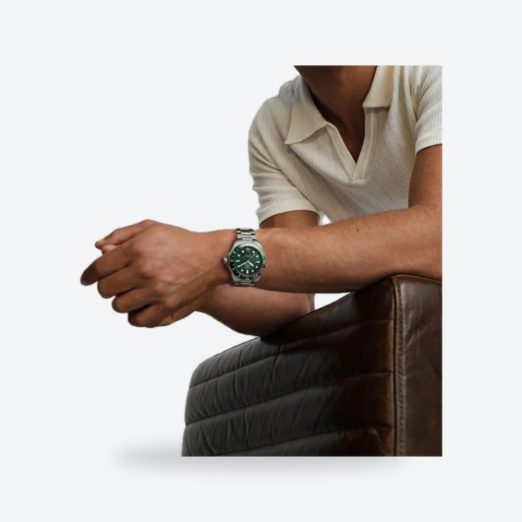 Men's 42mm Green Dial Automatic Watch, view 2