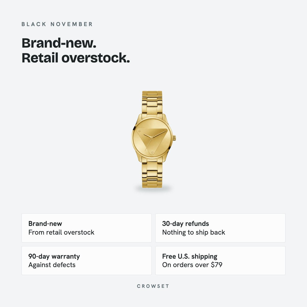 Women's 36mm Gold Dial Watch, Steel Bracelet, Gold-Tone, details