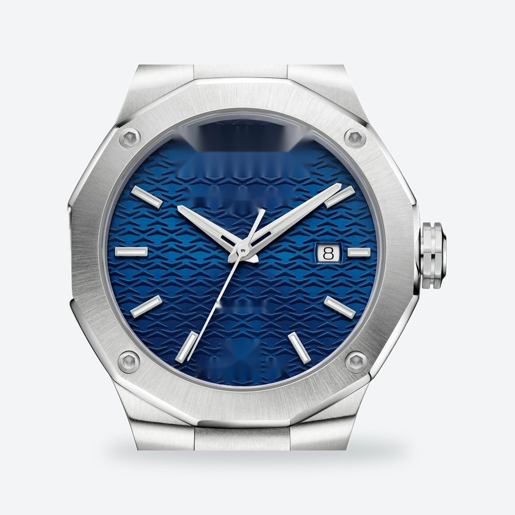 Men's 42mm Blue Dial Automatic Watch, view 5