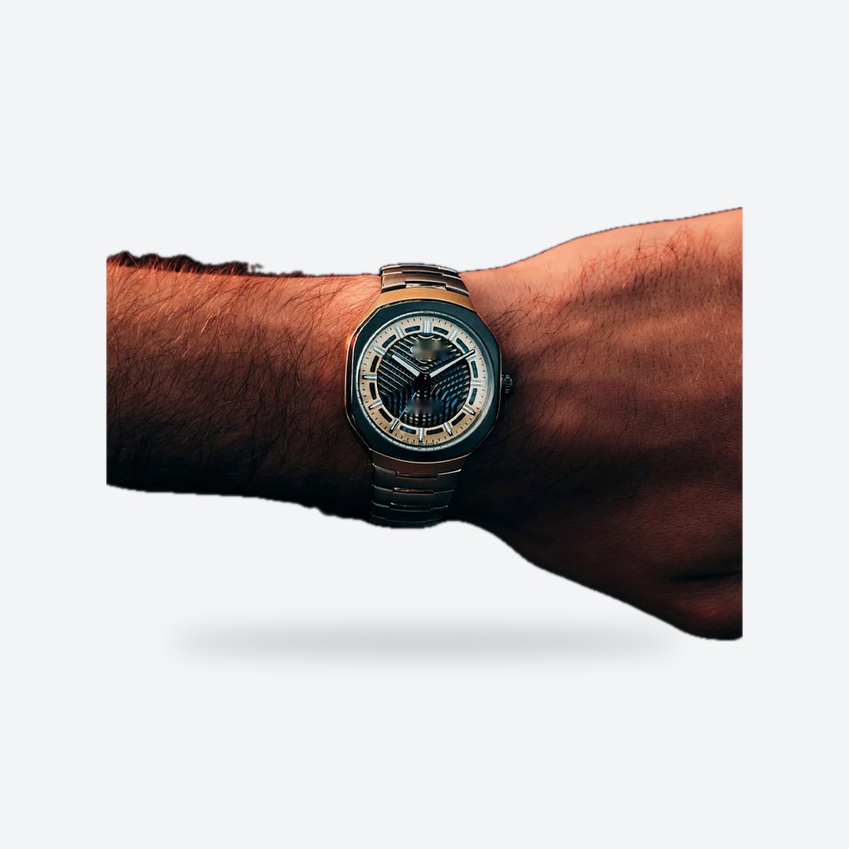 Men's 39mm Gold Dial Watch, view 2