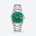 Men's 38mm Green Dial Watch, Green dial / Silver-tone