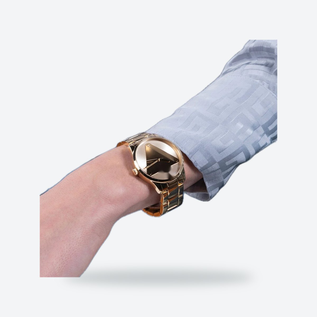 Women's 36mm Gold Dial Watch, Steel Bracelet, Gold-Tone, view 2