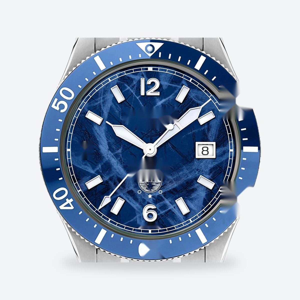 Men's Blue Dial Automatic Watch, view 2