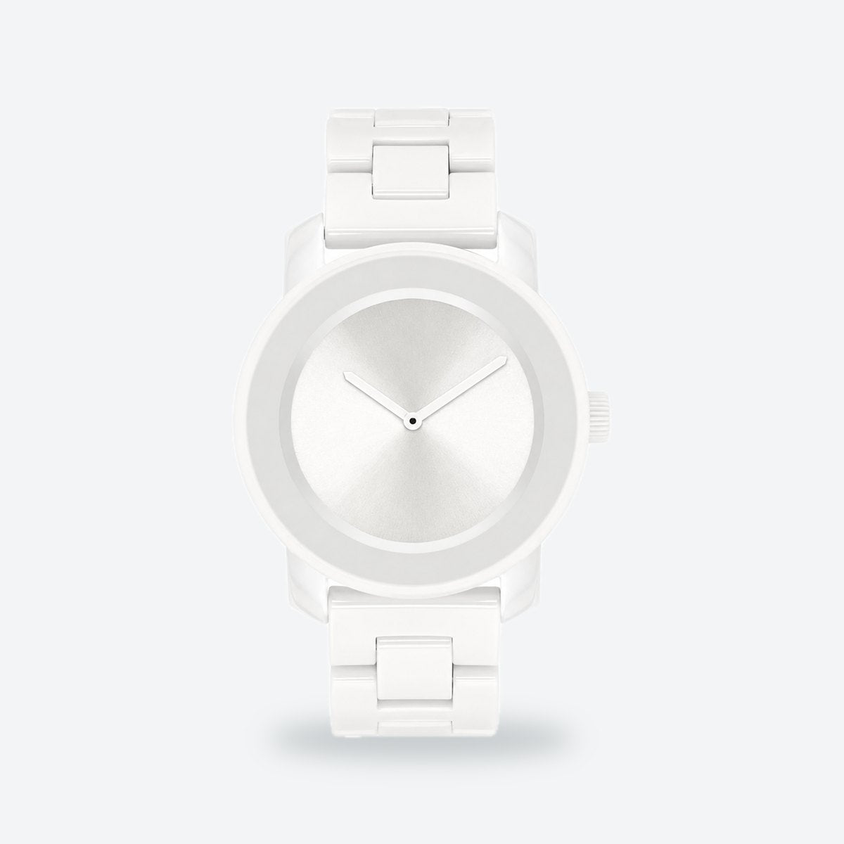 Women's White Dial Watch, White dial / White