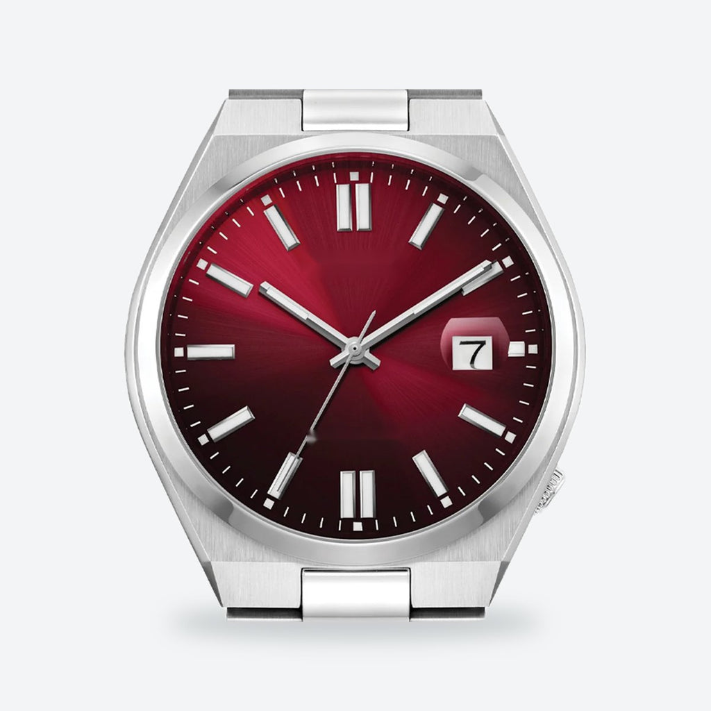 Men's 40mm Red Dial Automatic Watch, view 2