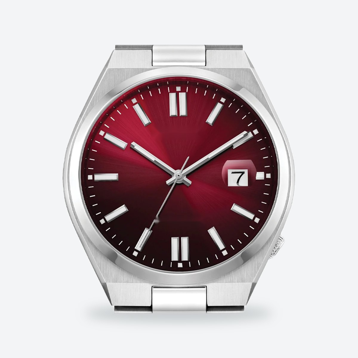 Men's 40mm Red Dial Automatic Watch, view 2