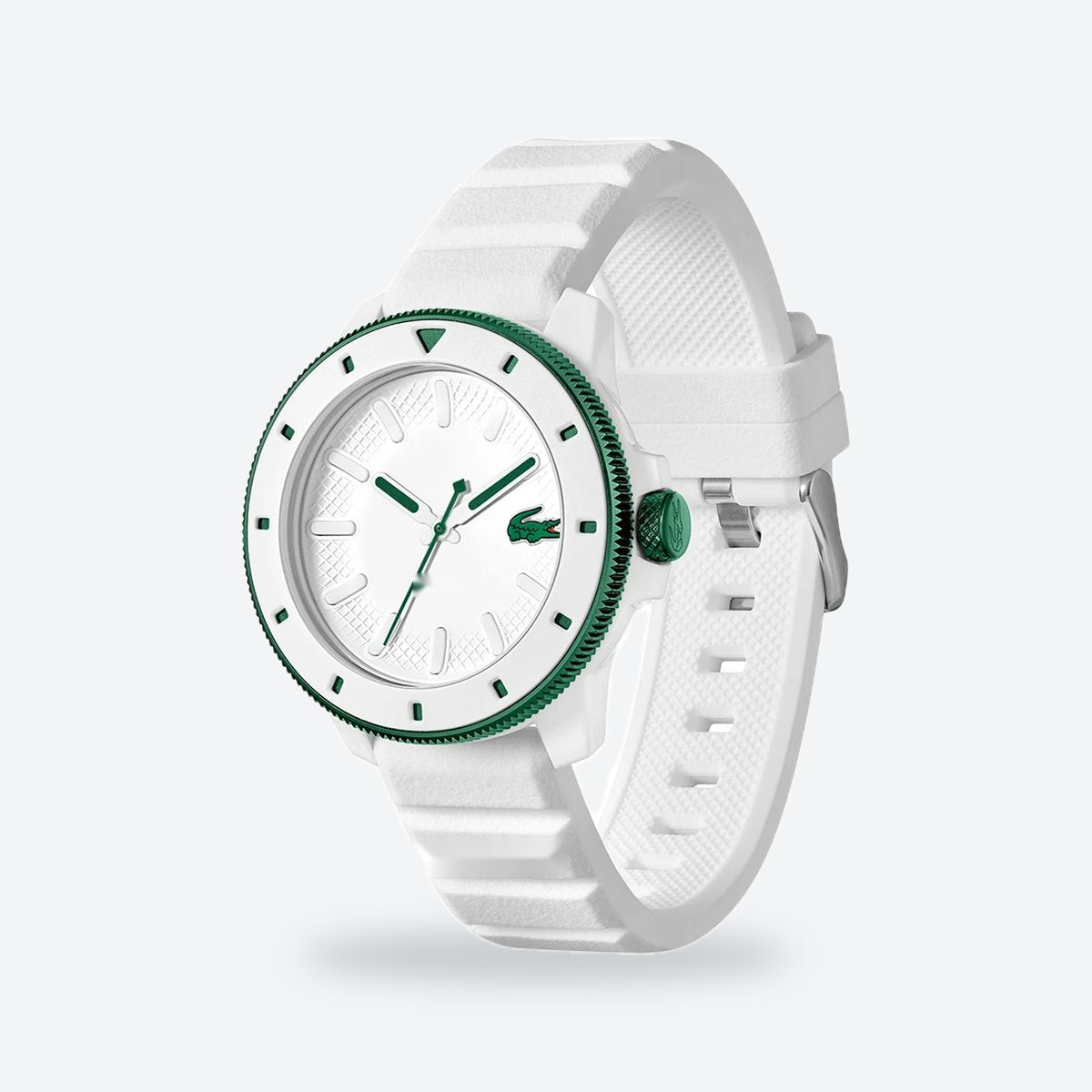 Men's 43mm White Dial Watch, view 3