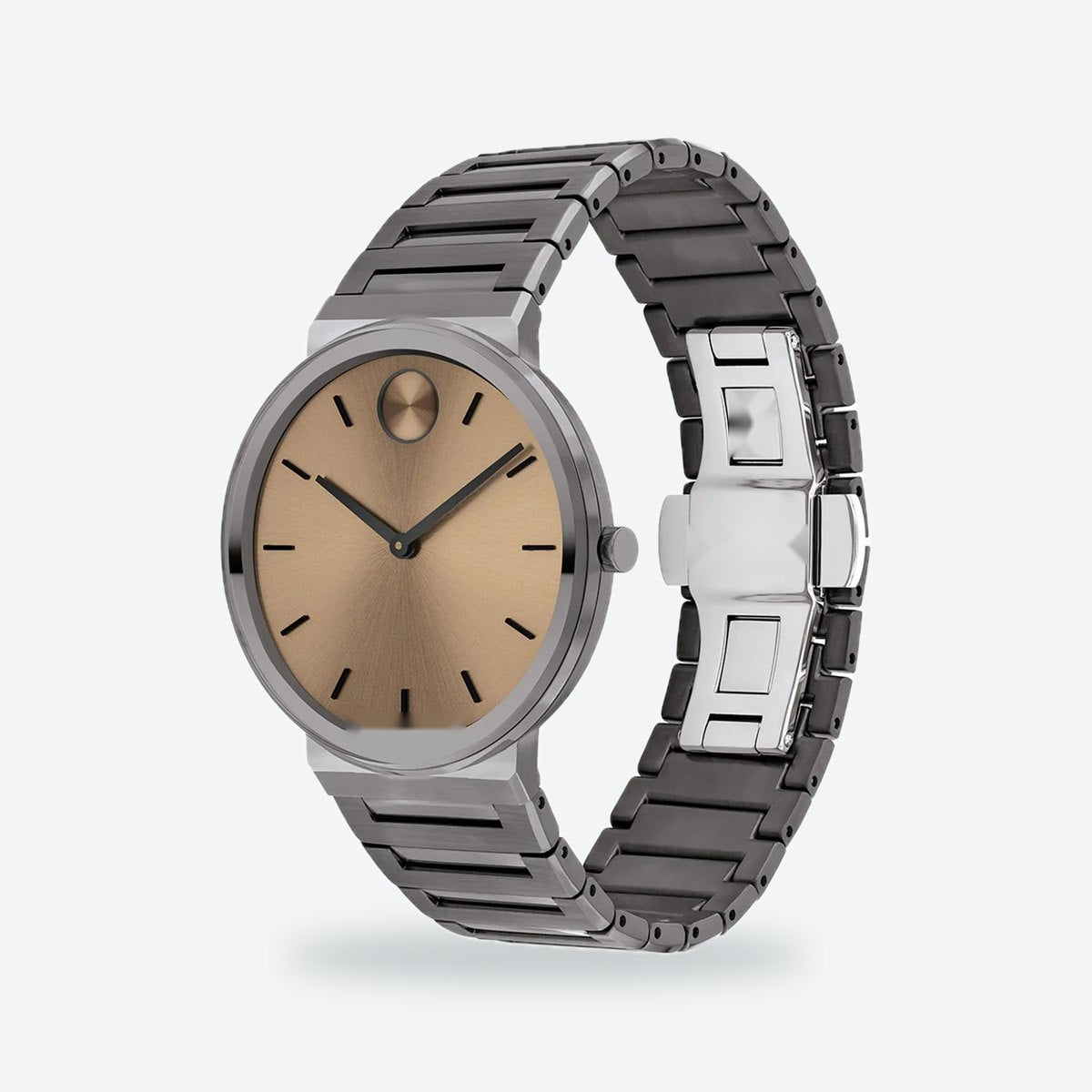Men's 40mm Brown Dial Watch, view 3