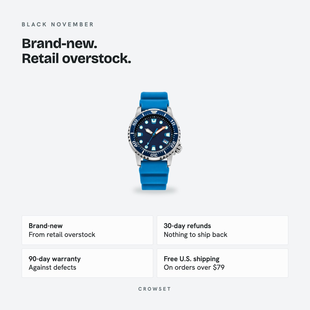 Women's 36mm Blue Dial Watch, details