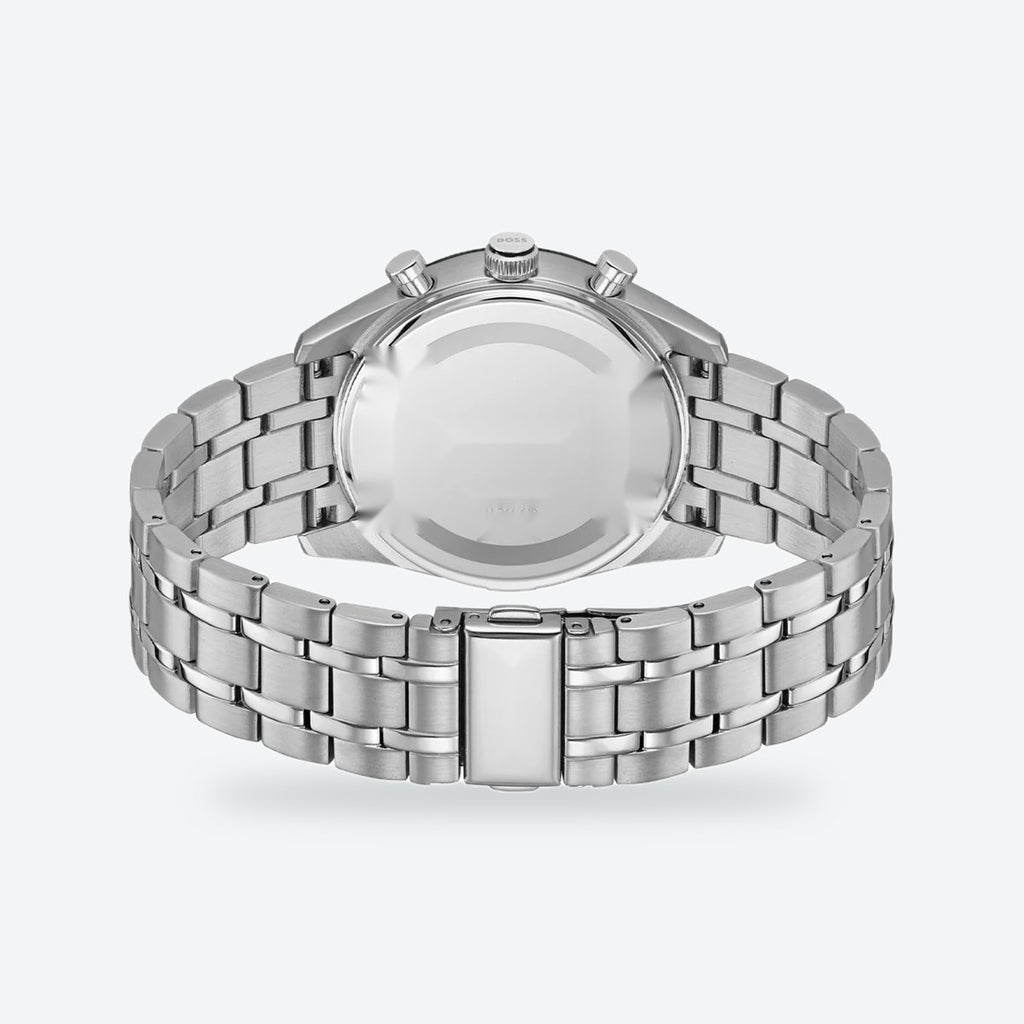 Men's 41mm Blue Dial Watch, Steel Bracelet, Style 3, view 4