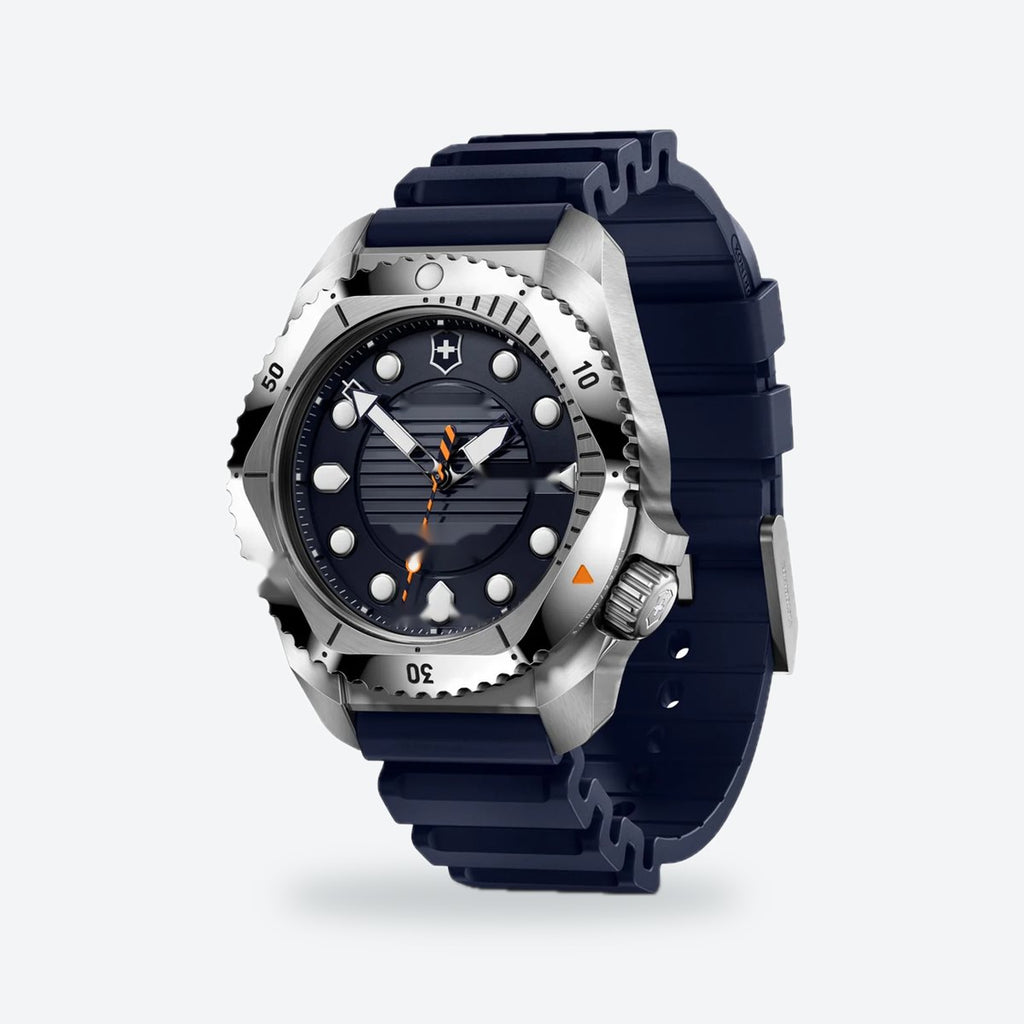 Men's 43mm Blue Dial Automatic Watch, view 3