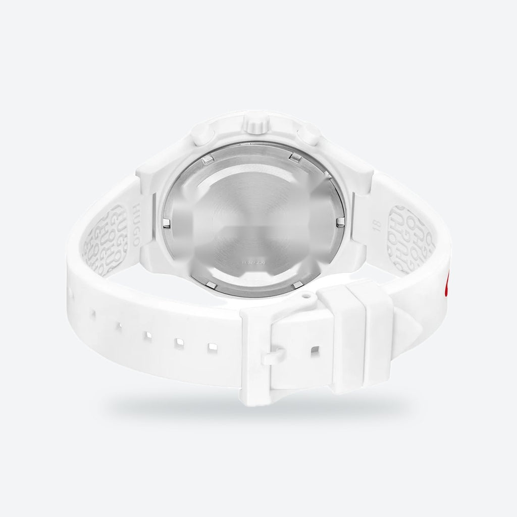 Men's 44mm White Dial Watch, view 4