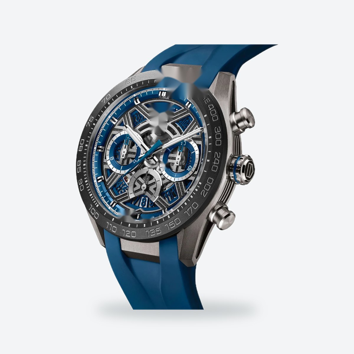 Men's 44mm Blue Dial Automatic Watch, view 3