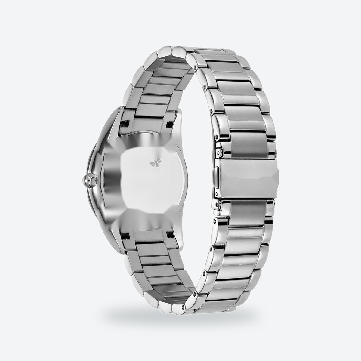 Women's 34mm Blue Dial Watch, Steel Bracelet, view 4