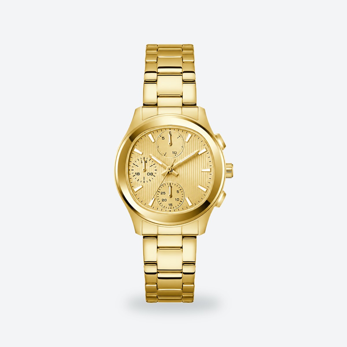 Women's 36mm Gold Dial Chronograph Watch, photo