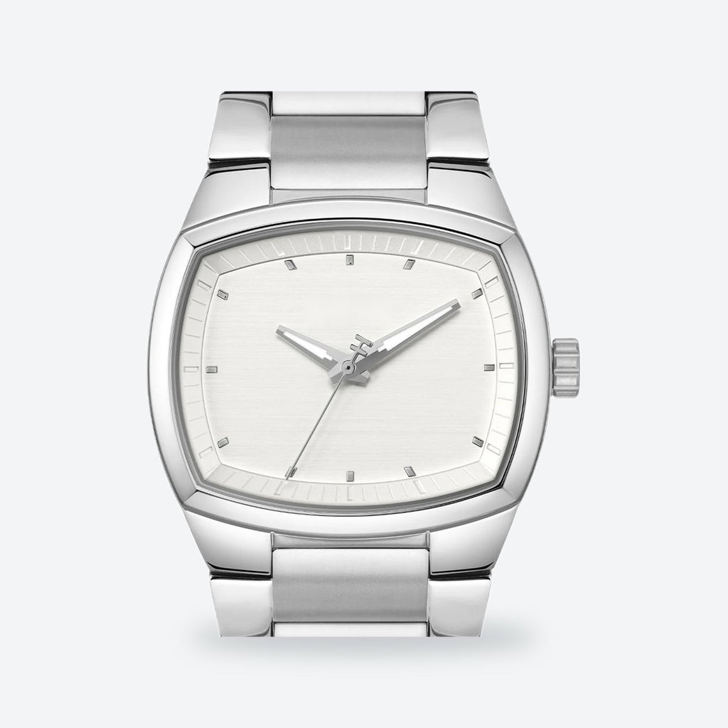 Men's 40mm Silver Dial Watch, view 3