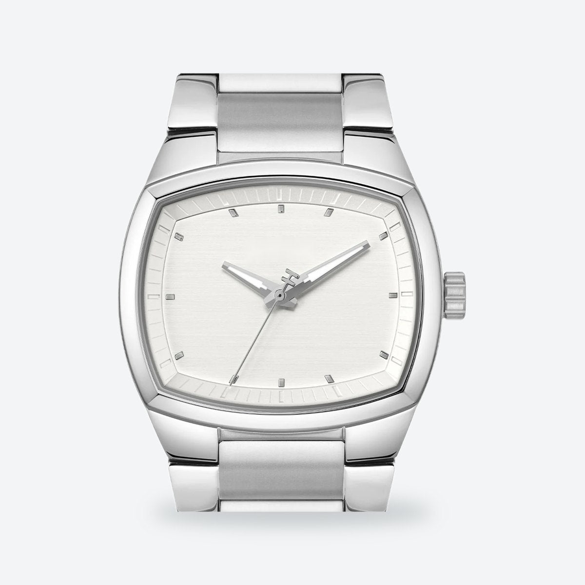 Men's 40mm Silver Dial Watch, view 3