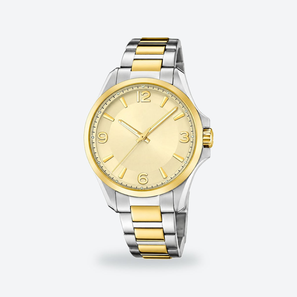 Men's 41.5mm Gold Dial Watch, photo