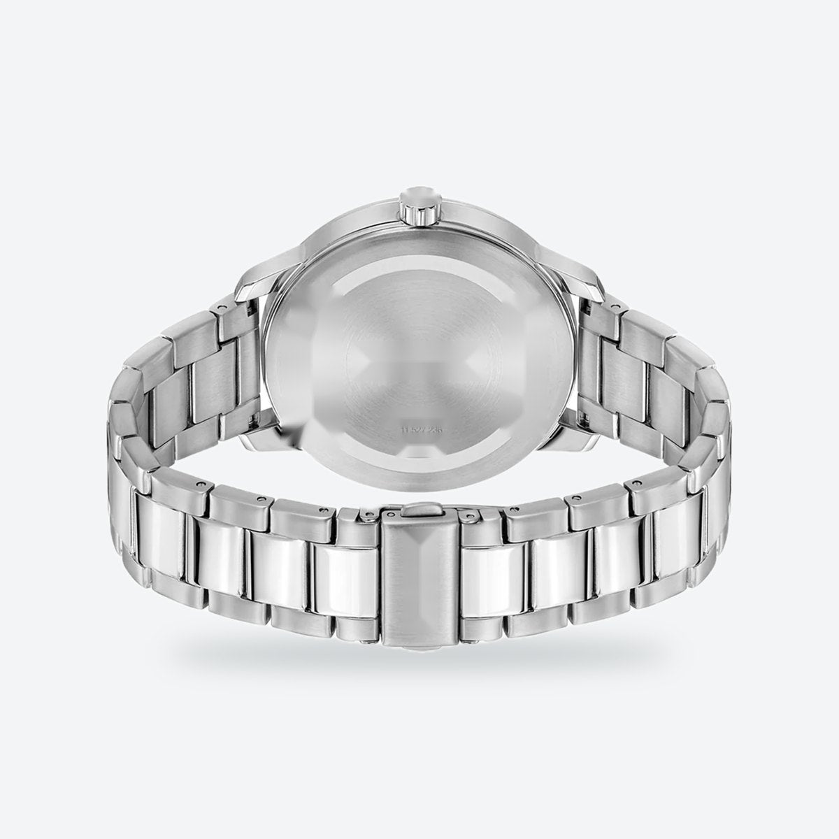 Men's 44mm Black Dial Watch, Metal Bracelet, view 4
