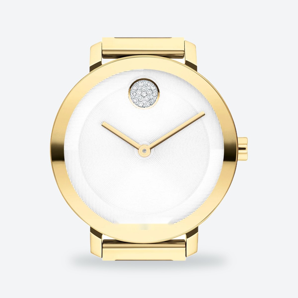 Women's 34mm Silver Dial Watch, Metal Bracelet, view 2