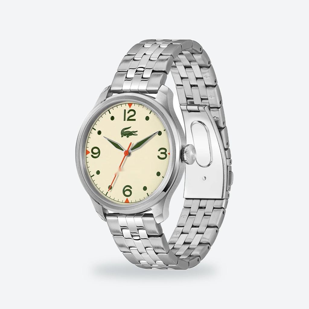 Men's 42mm Beige Dial Watch, view 3